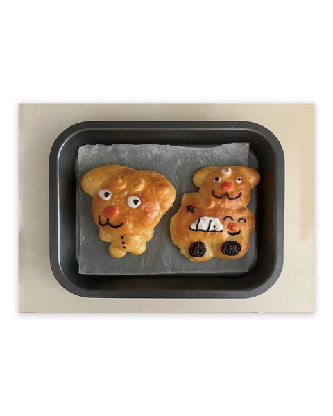 dogmilktea - Postcard - Bake for Bestie