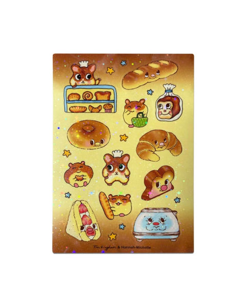 Tom Bingham - Jumbo Sticker Sheet - Baked Goods