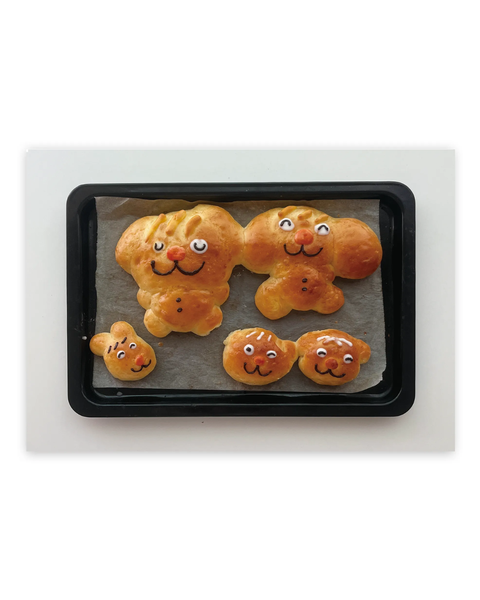 dogmilktea - Postcard - Baking Dream Bread