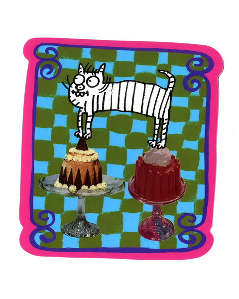 Gentle Thrills - Balancing Act Sticker