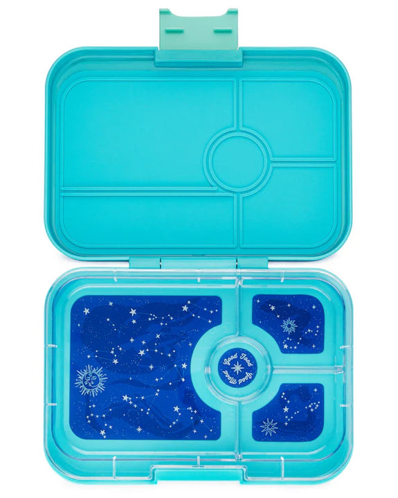 Yumbox - Tapas Lunch Box 4 Compartment - Bali Aqua - Zodiac