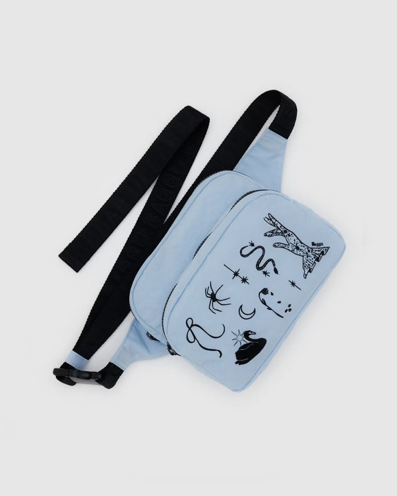 Baggu - Fanny Pack - Embroidered Ballet Icons