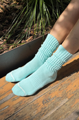 Le Bon Shoppe - Ballet Socks - Aqua