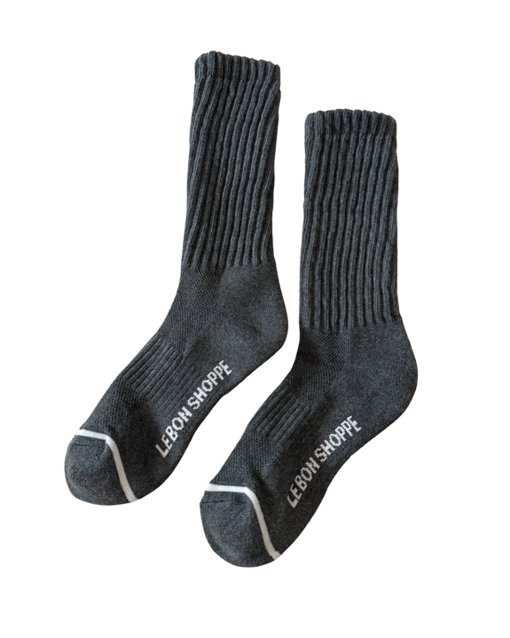 Le Bon Shoppe - Ballet Socks - Charcoal