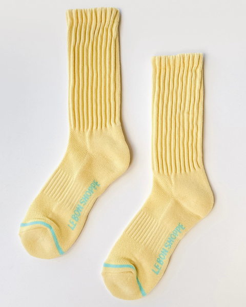 Le Bon Shoppe - Ballet Socks - Pale Yellow