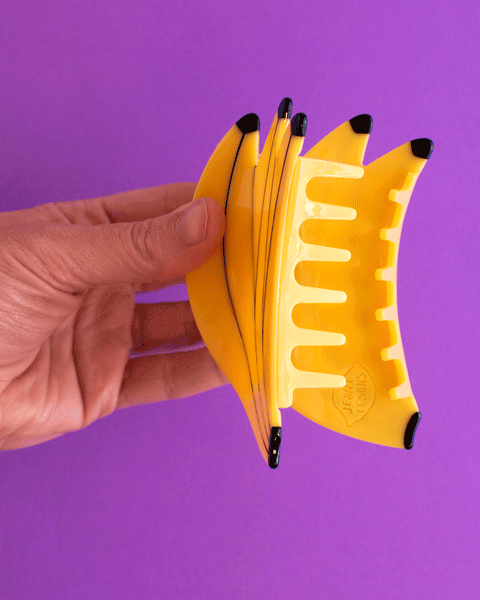 Banana Bunch Hair Claw – Jenny Lemons