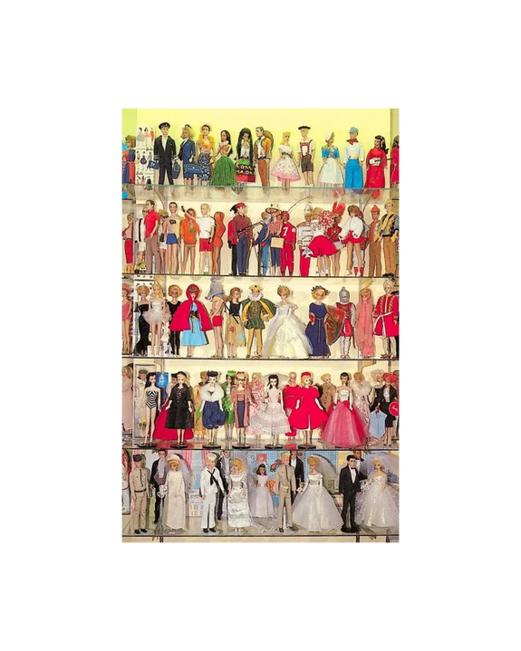 Found Image Press - Barbie Doll Collection Magnet
