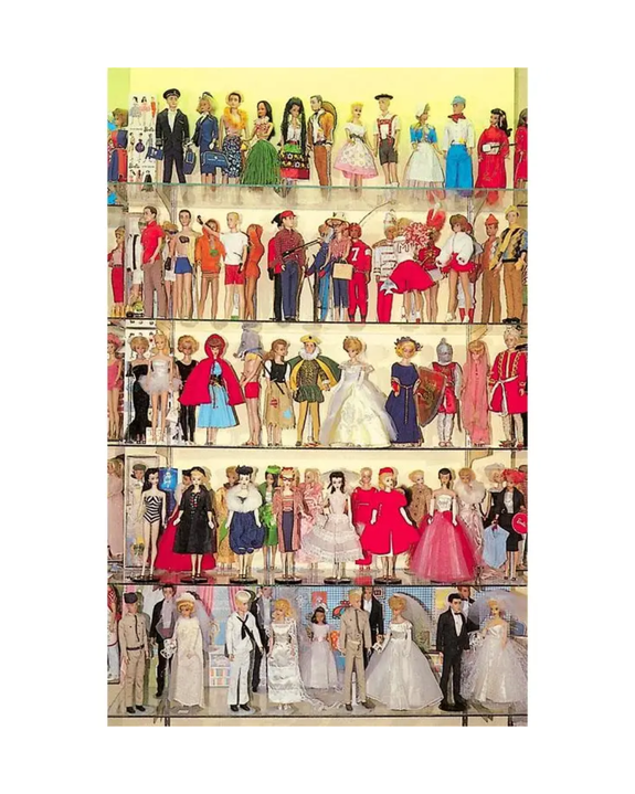 Found Image Press - Barbie Doll Collection Postcard