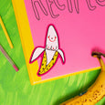Gentle Thrills - B**by Banana Sticker