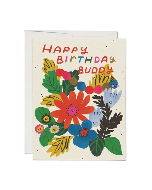 Red Cap Cards - Birthday Buddies Greeting Card