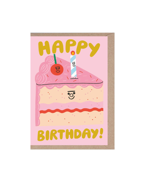 Rumble Cards - Birthday Slice Card