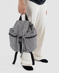 Baggu - Sport Backpack -Black & White Gingham