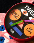 Brutto - Be Late Wall Clock