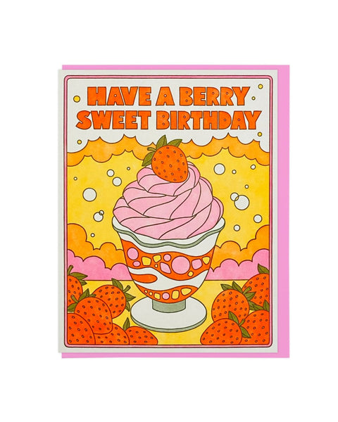 Lucky Horse Press - Berry Sweet Birthday Card
