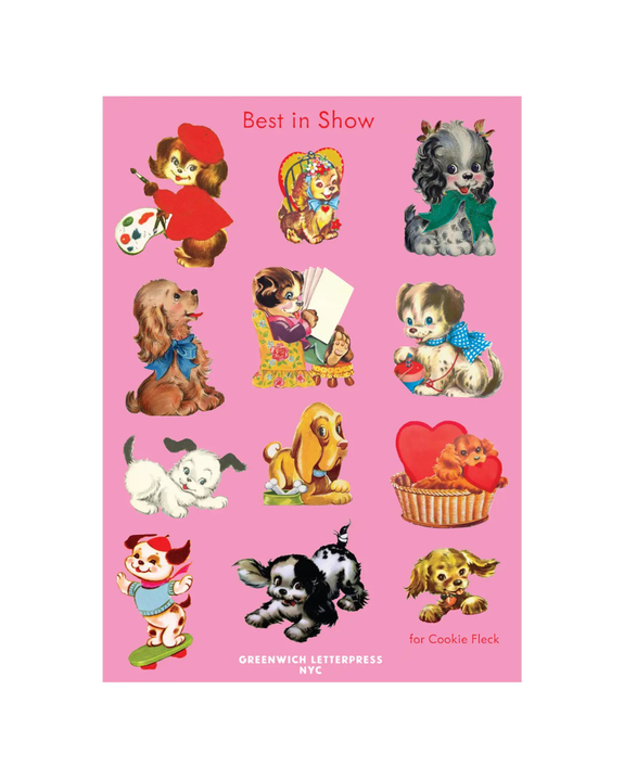 Greenwich Letterpress - Sticker Sheet - Best In Show