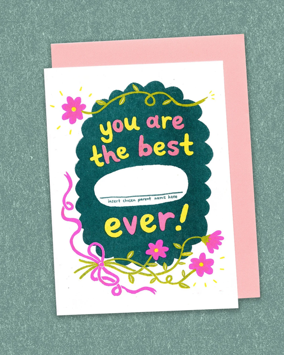 Ashley Ronning - Best Chosen Parent Ever Card