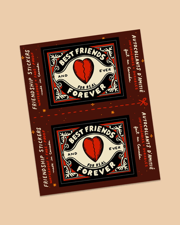 Stay Home Club - Best Friends Sticker Set