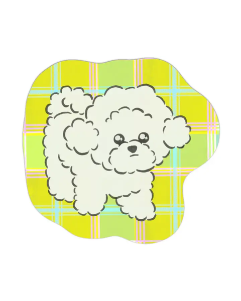 Rags AF - Bichon! Sticker