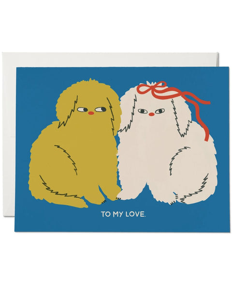 Red Cap Cards - To My Love Greeting Card