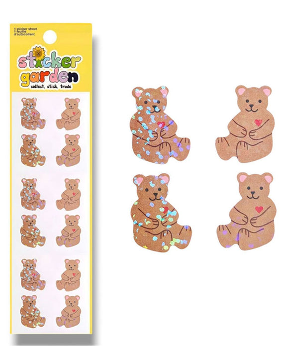 Sticker Garden - Speckled Beary Cute Stickers