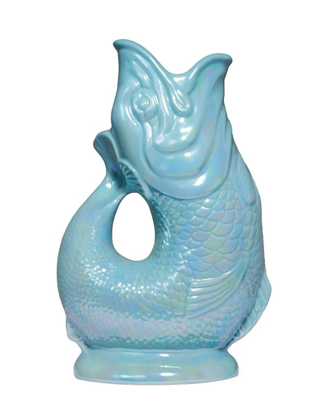 The Original Gluggle Jug - Pitcher Vase - XL - Eau de Nil Lustre