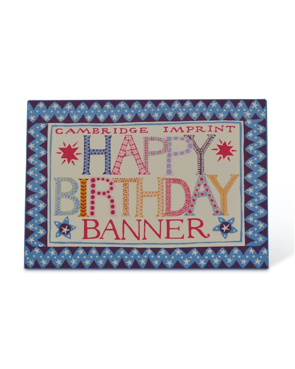 Cambridge Imprint - Birthday Banner