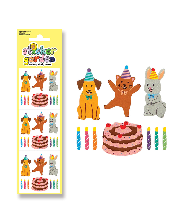 Sticker Garden - Birthday Pet Stickers