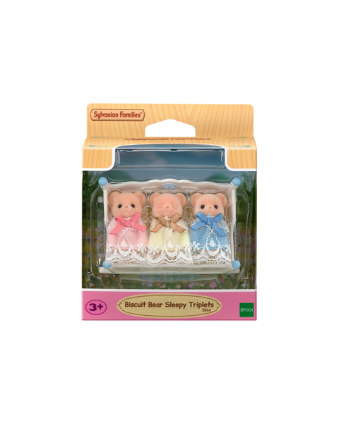 Sylvanian Families - Biscuit Bear Sleepy Triplets