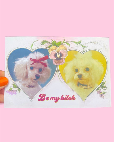 Astral Weekend - Be My Bitch Postcard