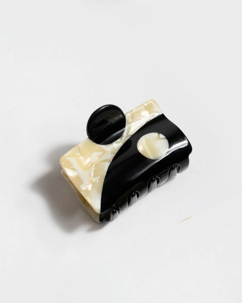 Winona Irene - Hair Claw - The Balance Black Dot