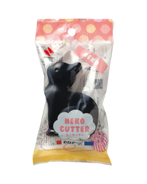 NICHIBAN - Tape Dispenser Cat - Black