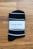 Le Bon Shoppe - Wally Socks - Black