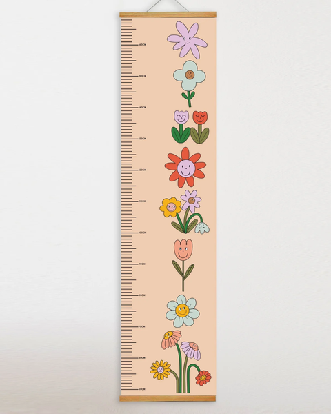 Lori Camarata - Grow With Me Height Chart - Bloom