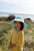 Acorn Kids - Light Blue Terry Towelling Bucket Hat