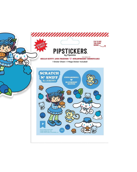 PipStickers - Blueberry Picking Scratch 'n Sniff Stickers