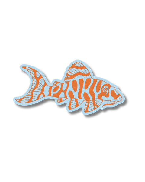 Pinky's Sticker - Blue Fish