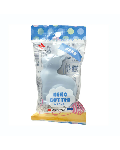 ICHIBAN - Tape Dispenser Cat - Blue Gray