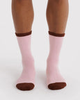 Baggu - Ribbed Sock - Blush Mix