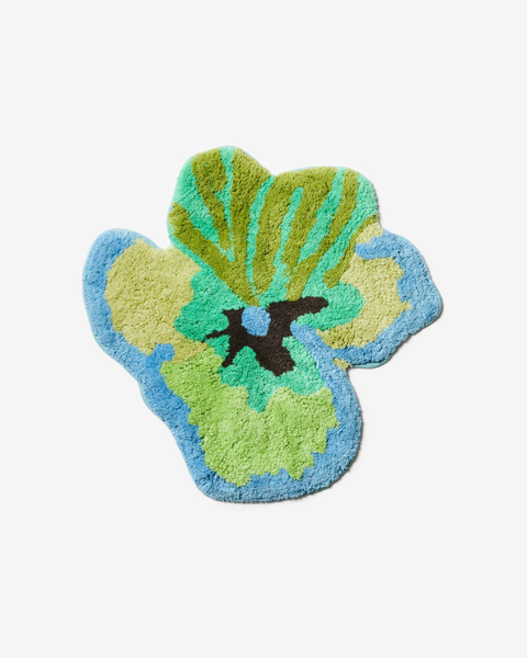 Bonnie and Neil - Viola Green Small Bath Mat