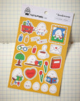 Natamori - Sticker Sheet - Bookworm