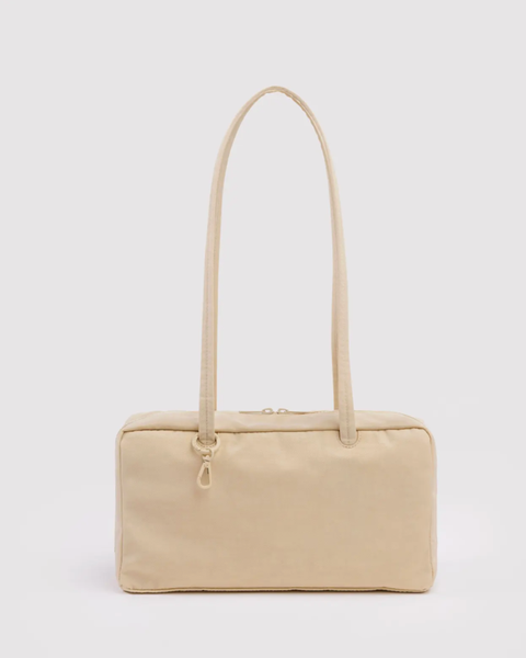Baggu - Nylon Bowler Bag - Custard
