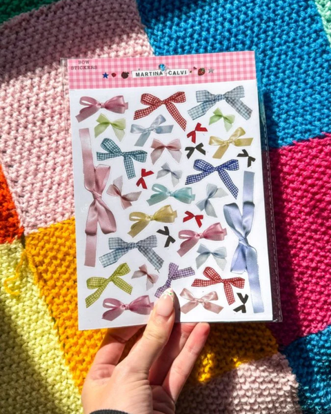 Martina's Tiny Store - Medium Bow Stickers