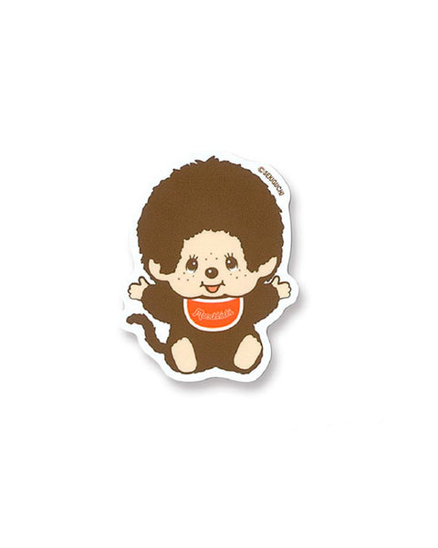 Monchhichi Retro Boy - Vinyl Sticker