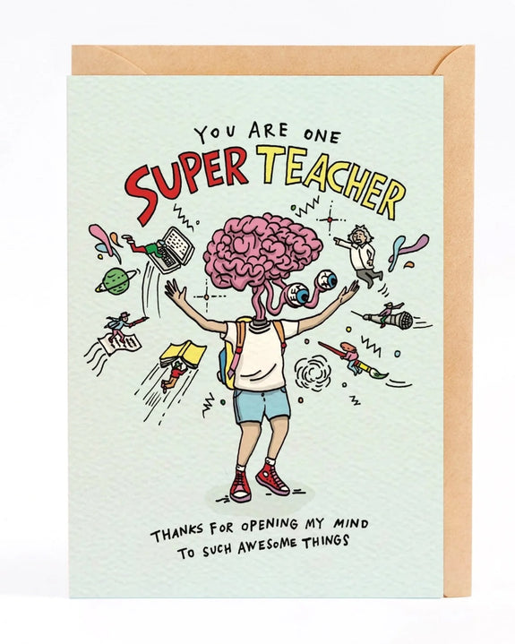 Wally Paper Co Cards - Brain Fill