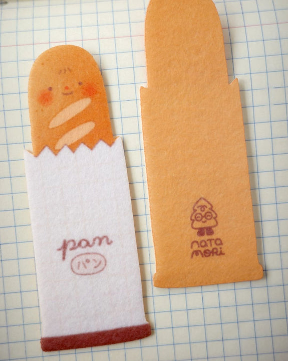 Natamori - Felt Bookmark - Baguette