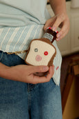 Socks Appeal - White Bread Pouch Keyring