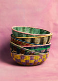 Maegen - Woven Bowl - Brown/Green