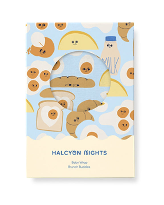 Halcyon Nights - Baby Wrap (Swaddle) - Brunch Buddies