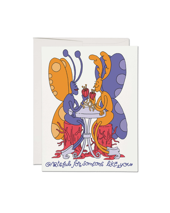 Red Cap Cards - Bug Friends Greeting Card