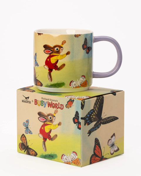 Magpie x Richard Scarry - I Am A Bunny Butterfly Mug